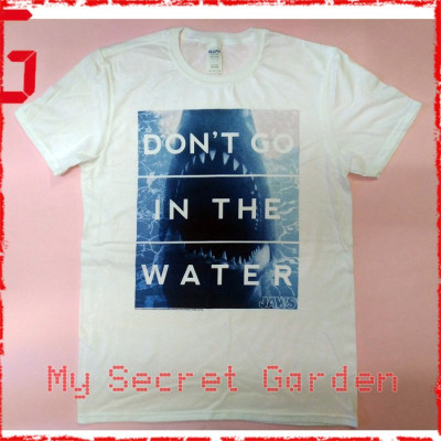 Jaws - Don't Go In The Water Official Movie White T Shirt ( Men M ) ***READY TO SHIP from Hong Kong***